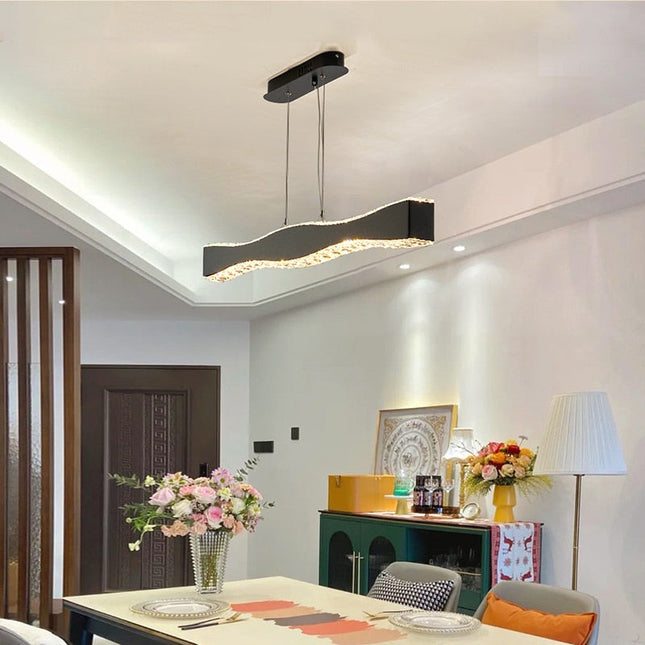 ChandelierDecor - Crystal Ring Chandelier: Exquisite Lighting Décor