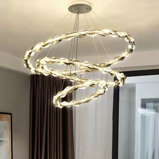 ChandelierDecor - Crystal Ring Chandelier - Illumination for Every Space