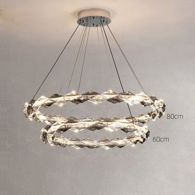 ChandelierDecor - Crystal Ring Chandelier - Illumination for Every Space
