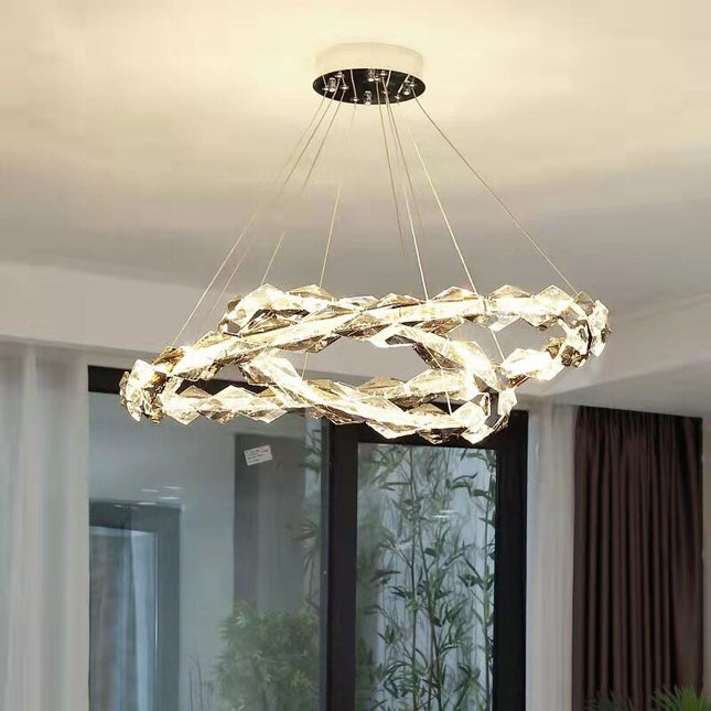 ChandelierDecor - Crystal Ring Chandelier - Illumination for Every Space