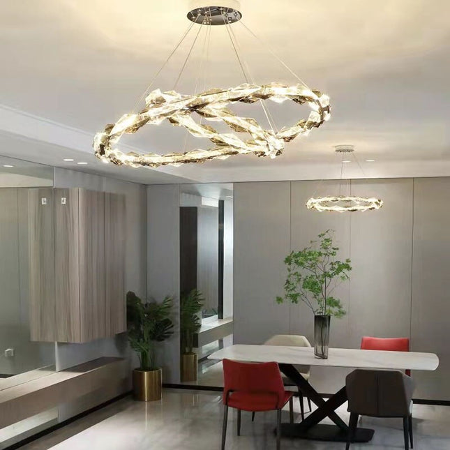 ChandelierDecor - Crystal Ring Chandelier - Illumination for Every Space