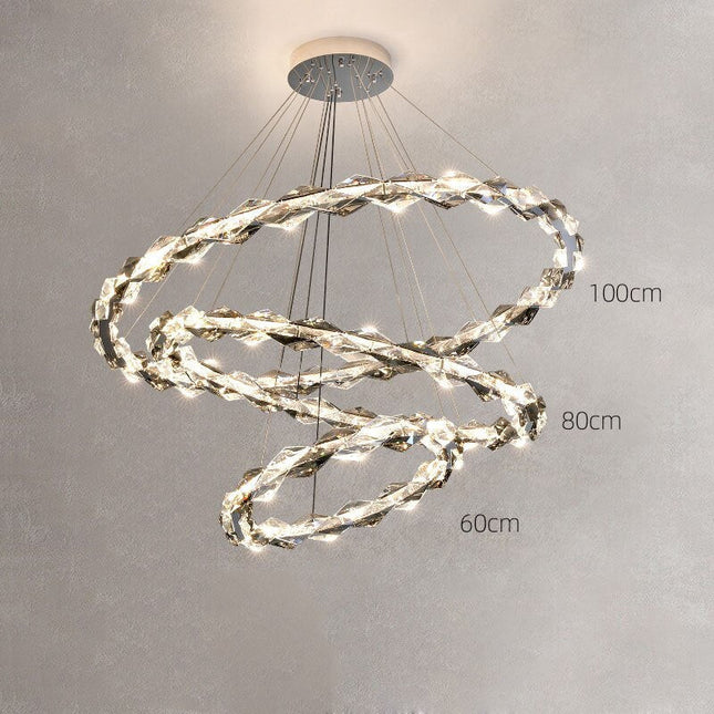 ChandelierDecor - Crystal Ring Chandelier - Illumination for Every Space