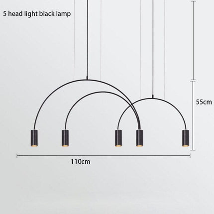ChandelierDecor - Curve Hanging Light - Illuminate in Style