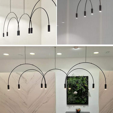 ChandelierDecor - Curve Hanging Light - Illuminate in Style