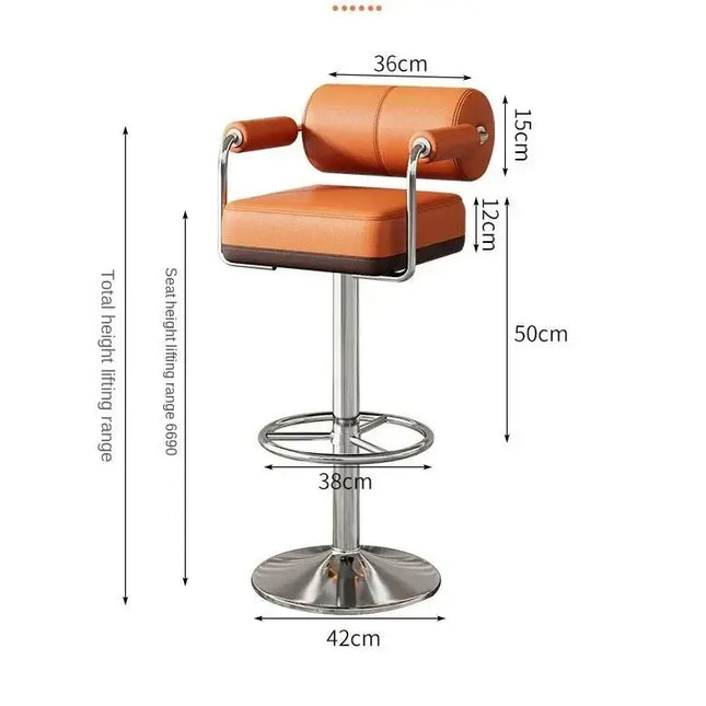 ChandelierDecor - Designer Bar Stool – Adjustable • Kitchen