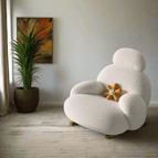 Cream Chair / Velvet