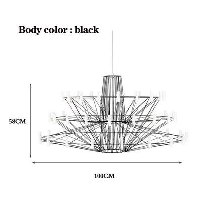 ChandelierDecor - Designer Coppelia LED Chandelier - Exquisite Illumination
