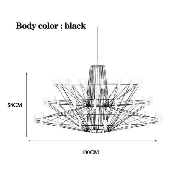 ChandelierDecor - Designer Coppelia LED Chandelier - Exquisite Illumination