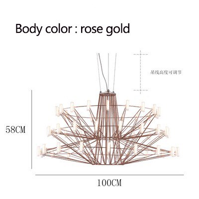 ChandelierDecor - Designer Coppelia LED Chandelier - Exquisite Illumination