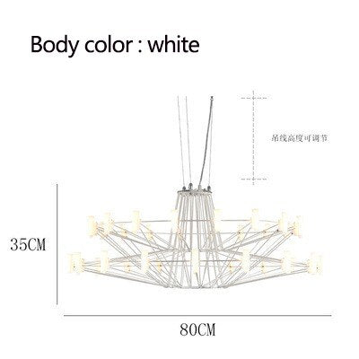 ChandelierDecor - Designer Coppelia LED Chandelier - Exquisite Illumination