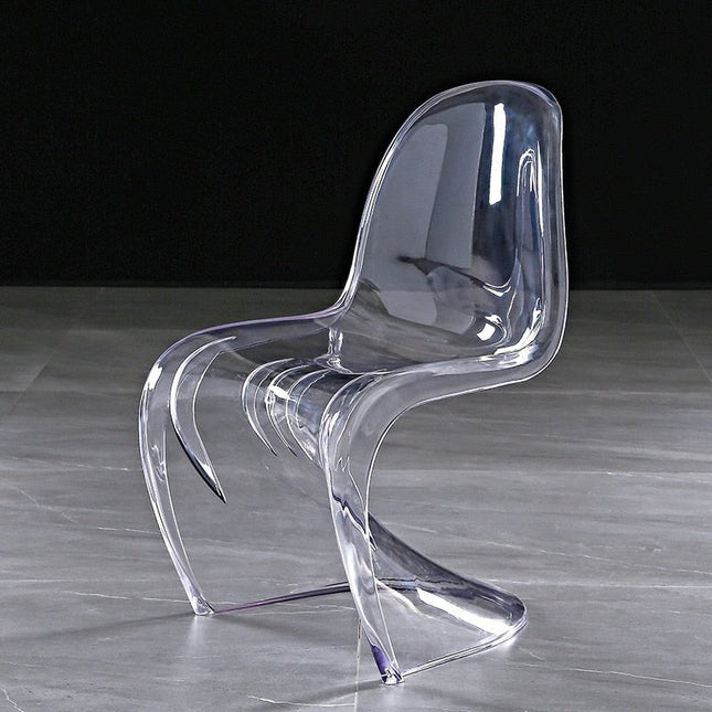 ChandelierDecor-Designer Curve Chair - Modern Molded Chair