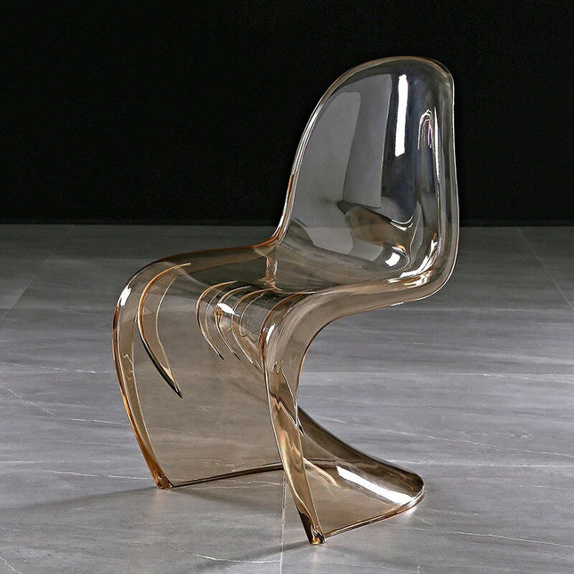 ChandelierDecor-Designer Curve Chair - Modern Molded Chair