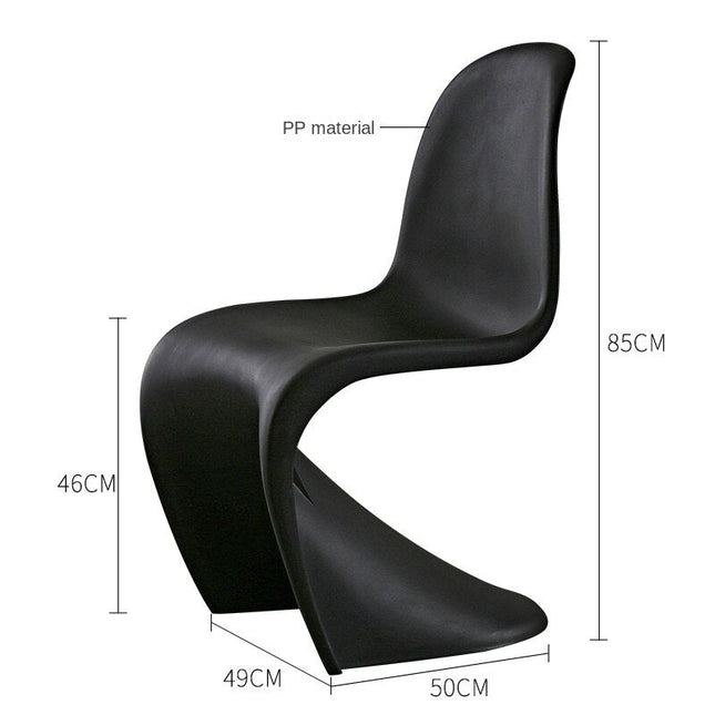 ChandelierDecor - Designer Curve Chair - Modern Molded Chair