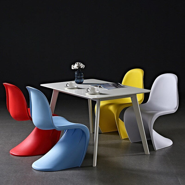 ChandelierDecor-Designer Curve Chair - Modern Molded Chair