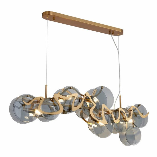 ChandelierDecor - Designer Glass Chandelier: Elevate Your Space