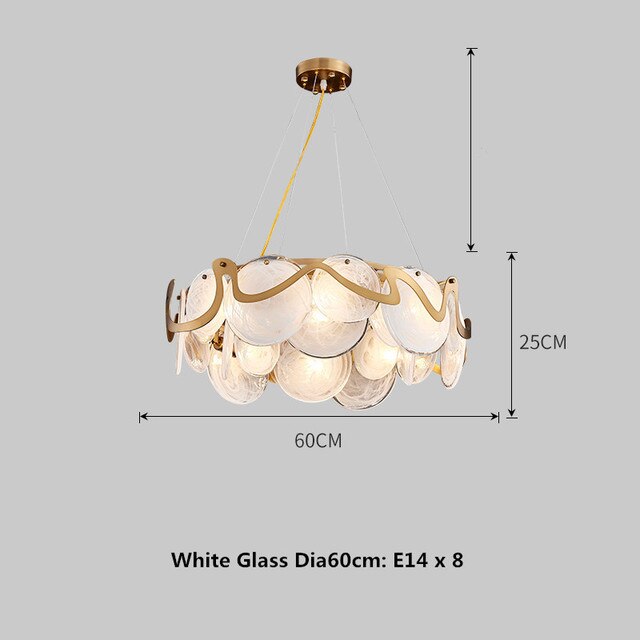 ChandelierDecor - Designer Glass Chandelier: Elevate Your Space