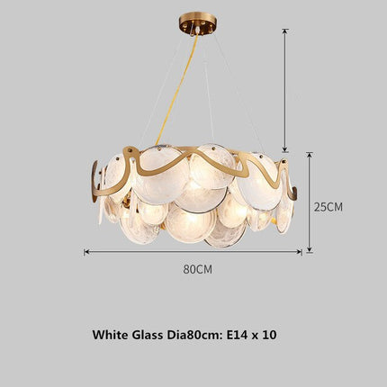 ChandelierDecor - Designer Glass Chandelier: Elevate Your Space
