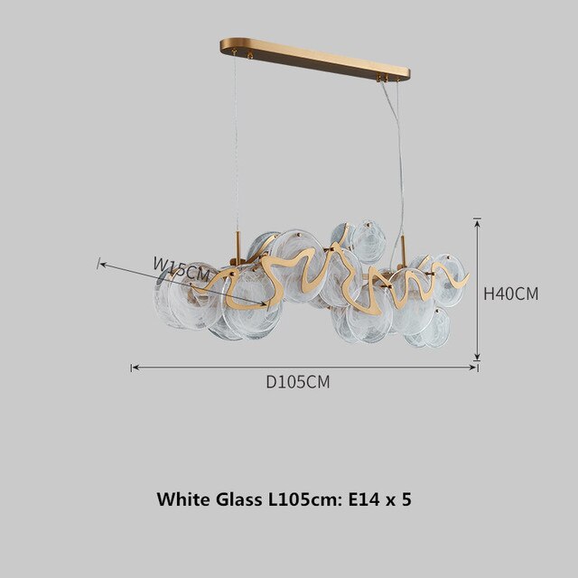 ChandelierDecor - Designer Glass Chandelier: Elevate Your Space