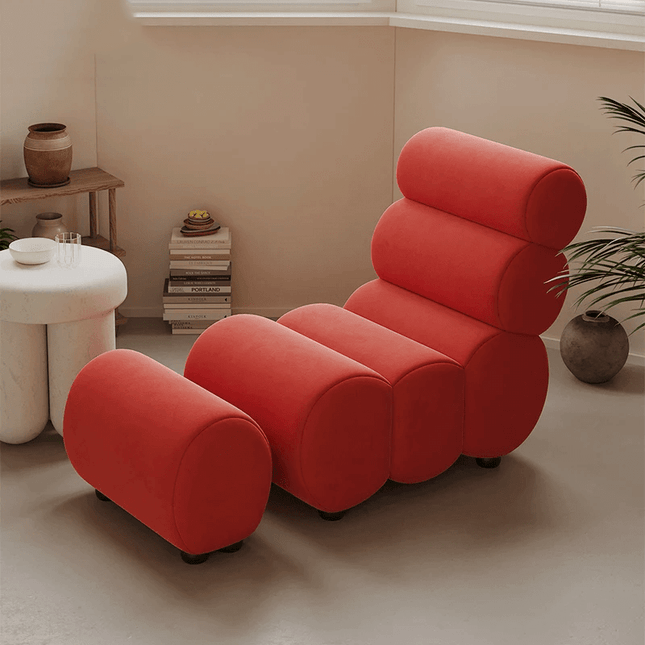 Designer Wing Back Sofa Chair for Living Room-Sofa Chairs