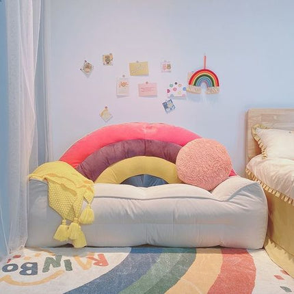 Designer Rainbow Bean Bag Recliner Chair Sofa-Sofa Set