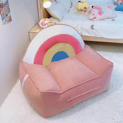 Designer Rainbow Bean Bag Recliner Chair Sofa-Sofa Set