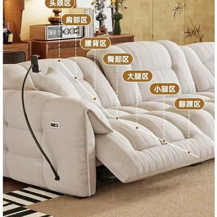 Designer Divano Fancy Electric Sofa Set-Sofa Set
