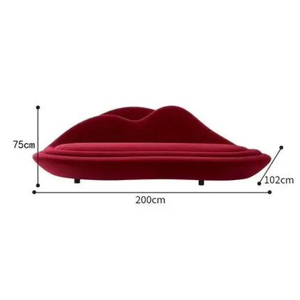 Designer Lips Sofa Set - Premium Collection-Sofa Set