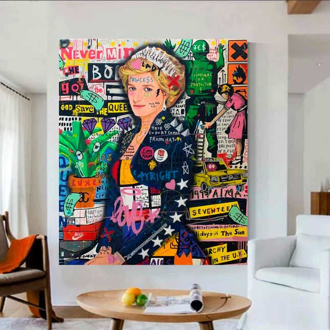 ChandelierDecor - Diana Art Canvas Wall Art
