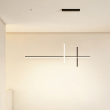 ChandelierDecor - Dining Room Chandelier LED - Minimalist Strip Designer Lamp