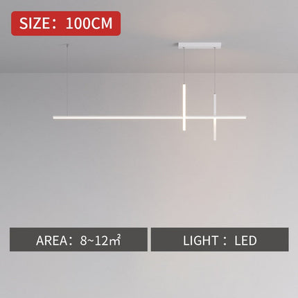 ChandelierDecor - Dining Room Chandelier LED - Minimalist Strip Designer Lamp