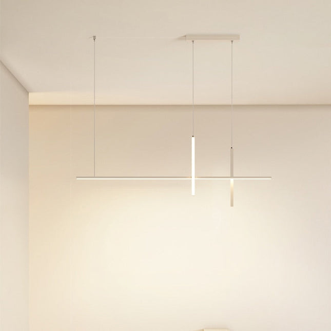 ChandelierDecor - Dining Room Chandelier LED - Minimalist Strip Designer Lamp