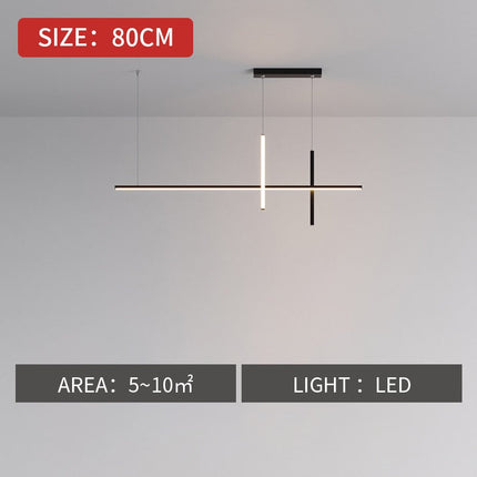 ChandelierDecor - Dining Room Chandelier LED - Minimalist Strip Designer Lamp