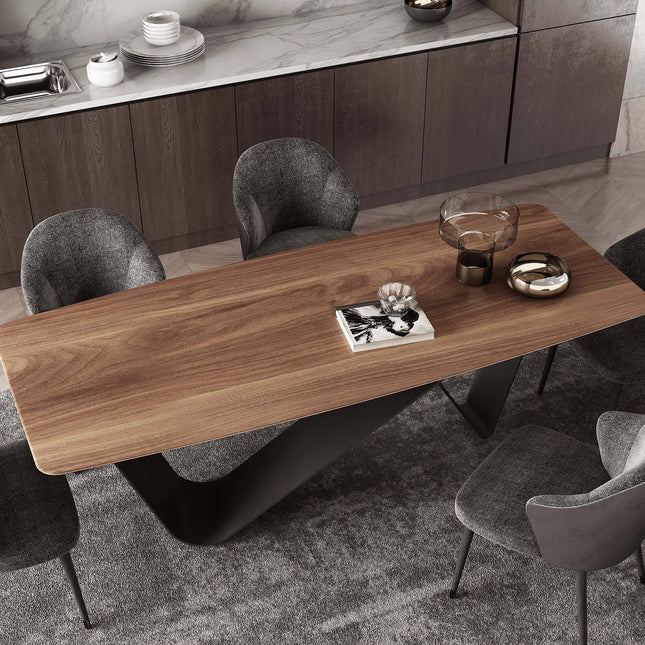 Solid Wood Dining Table-Dining Tables