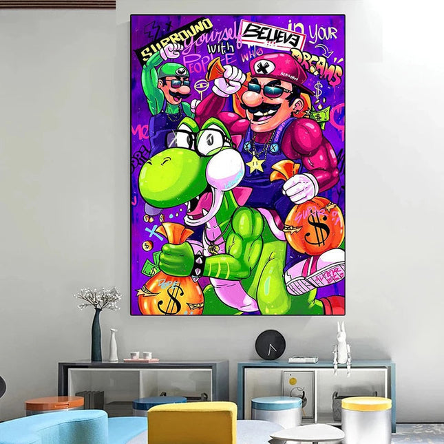 ChandelierDecor - Dream-Infused Canvas Wall Art - Inspirational Surroundings