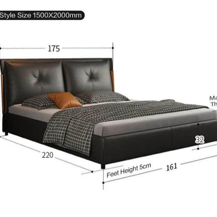 ChandelierDecor-Elegant Bed Frame