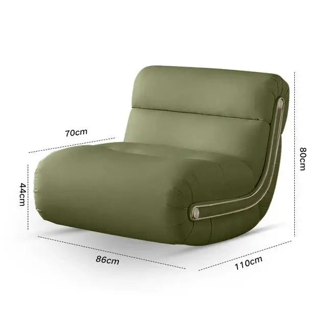 ChandelierDecor-Elegant Living Room Rocking Chair - Classic Upholstered Rocker