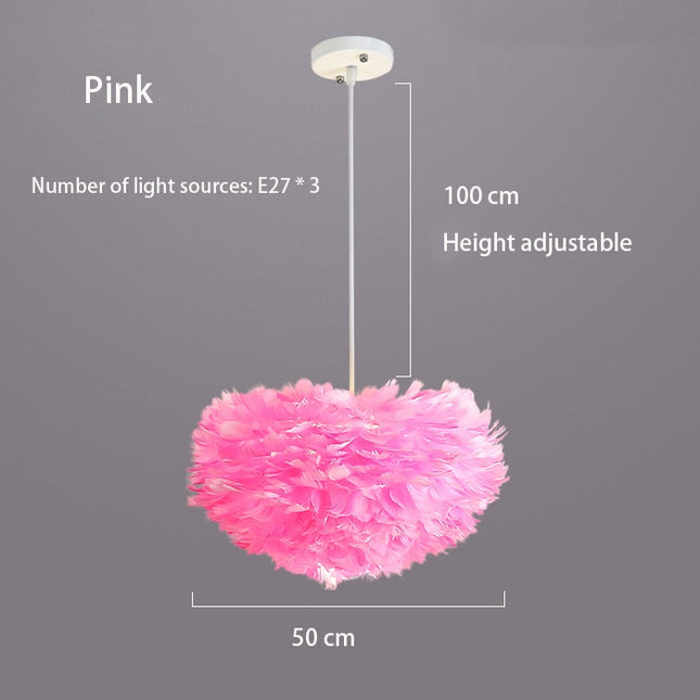 ChandelierDecor - Feather Chandelier: Exquisite Lighting Fixture
