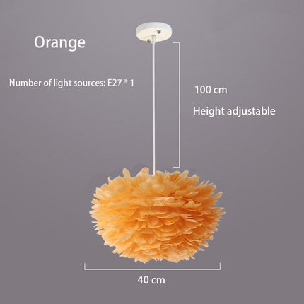 ChandelierDecor - Feather Chandelier: Exquisite Lighting Fixture
