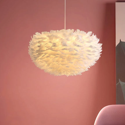 ChandelierDecor - Feather Chandelier: Exquisite Lighting Fixture