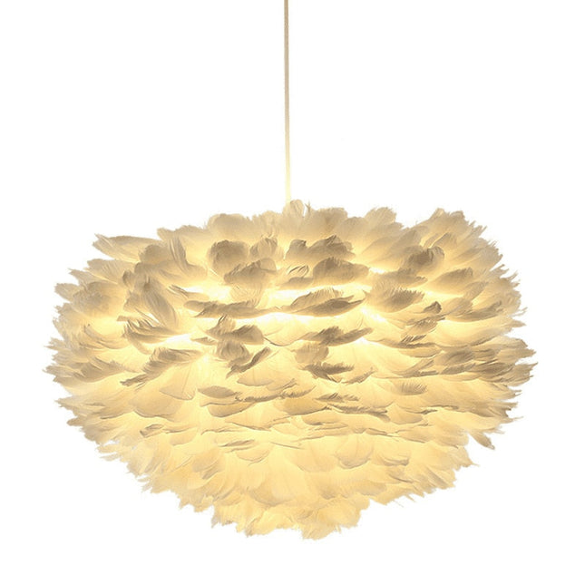 ChandelierDecor - Feather Chandelier: Exquisite Lighting Fixture