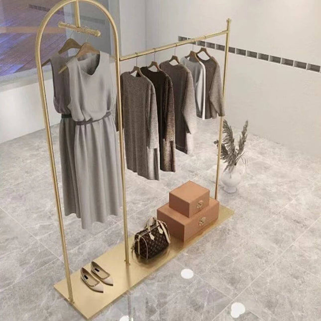 ChandelierDecor - Floor Standing Metal Coat Rack Organiser