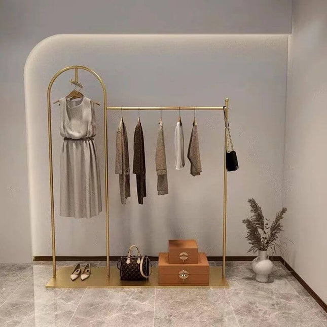ChandelierDecor - Floor Standing Metal Coat Rack Organiser