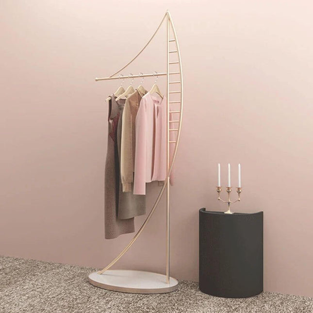 ChandelierDecor - Floor Standing Spiral Storage Entrance Coat Rack