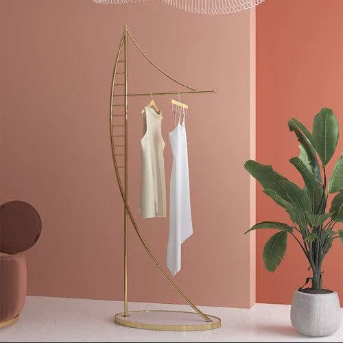 ChandelierDecor - Floor Standing Spiral Storage Entrance Coat Rack