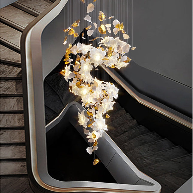 ChandelierDecor - Flower Ceiling LED Chandelier - Elegant Focal Point
