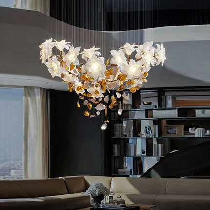 ChandelierDecor - Flower Ceiling LED Chandelier - Elegant Focal Point