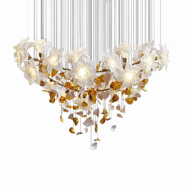 ChandelierDecor - Flower Ceiling LED Chandelier - Elegant Focal Point