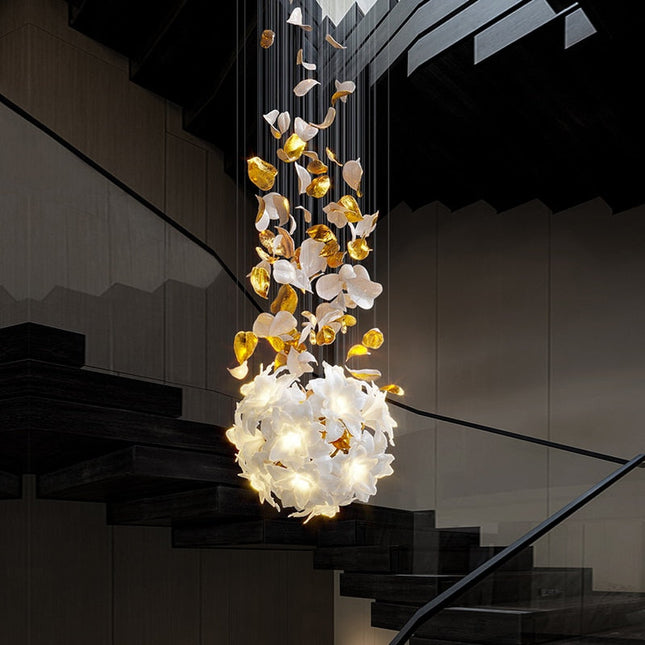 ChandelierDecor - Flower Ceiling LED Chandelier - Elegant Focal Point