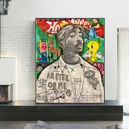 ChandelierDecor - Freddie Mecury Singer Hip Hop Canvas Wall Art