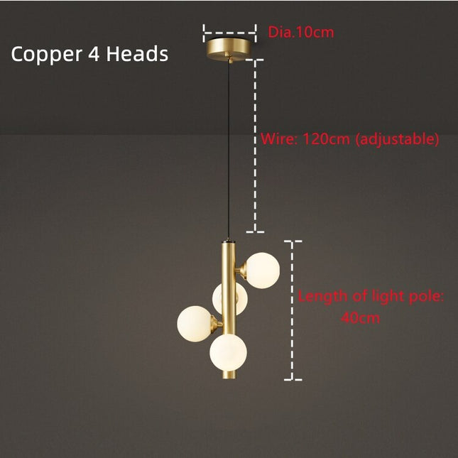 ChandelierDecor - Glass Ball Ceiling Pendant: Stylish and Elegant Lighting
